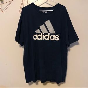 Blue Adidas Tee